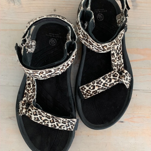 leopard print tevas